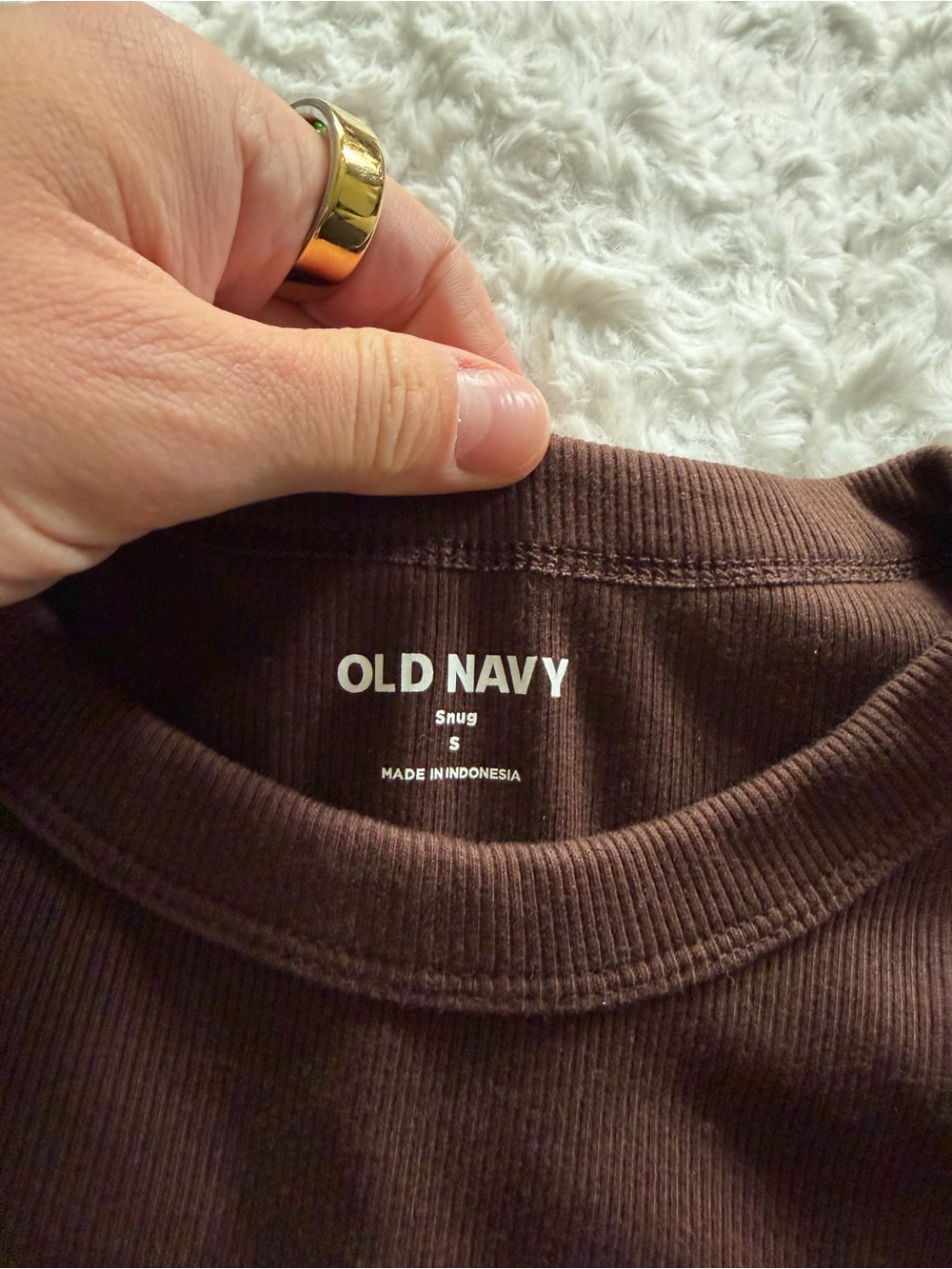Ribbed long sleeve basic - Picture 2 of 2